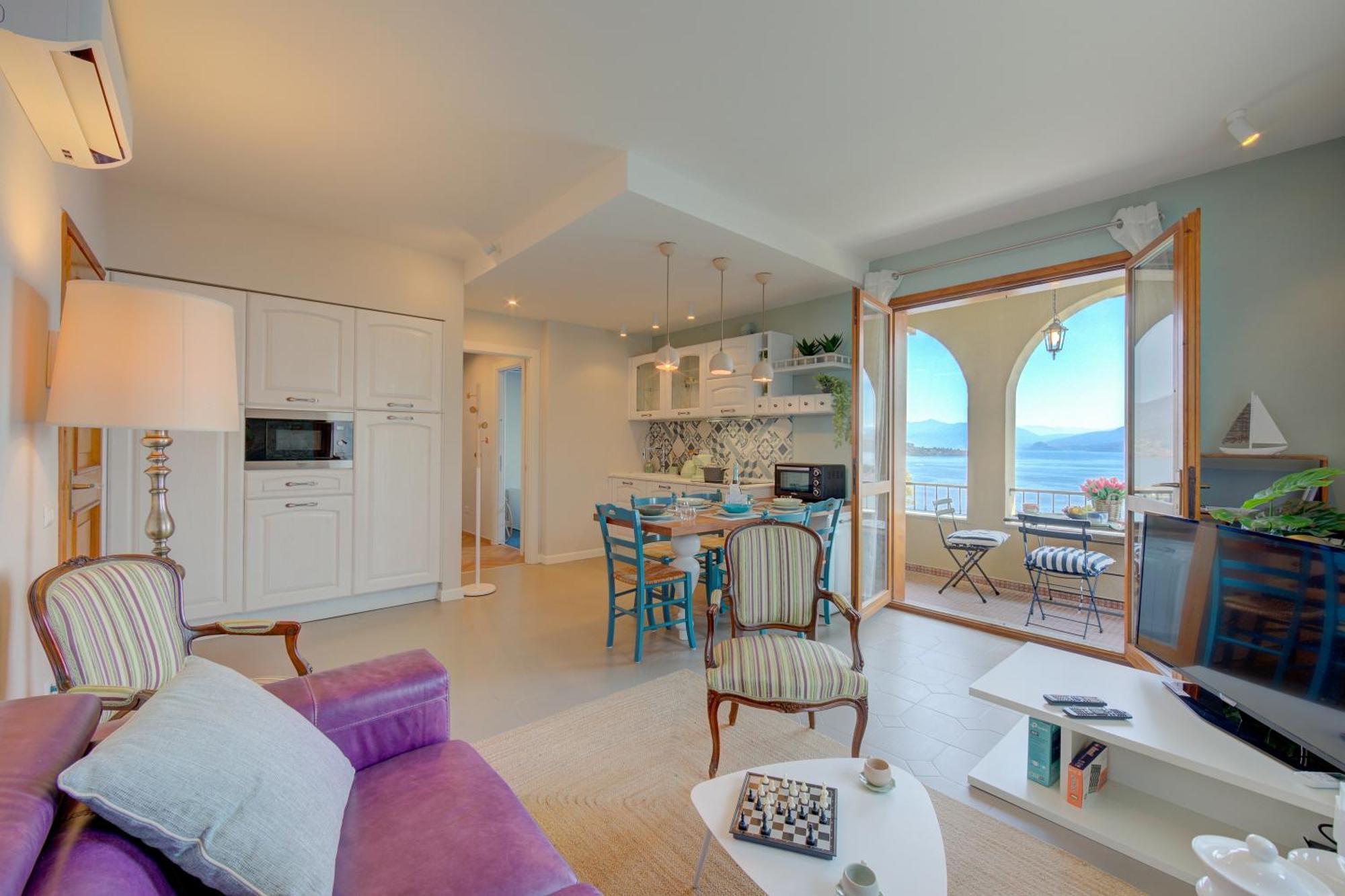 Pandora Lake View Stresa - Happy Rentals ภายนอก รูปภาพ